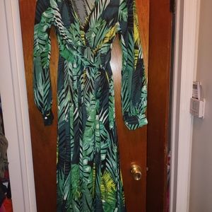 Palm Fern Dress